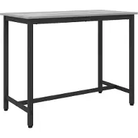 Syfax Tafel Grijs Sonoma 100 x 50 x 76,5 cm Engineered hout en staal