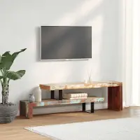 Prolenta Maison Exclusive - TV-kast, massief hout, antieke look