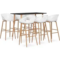 Prolenta Maison Exclusive - Barset, 7-delig, zwart en wit