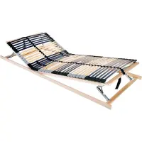 Prolenta Maison Exclusive - Bedbodem, bruin, 80 x 190 cm, massief beuken hout