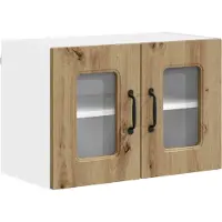 vidaXL Vaatwasserpaneel Kalmar Artisan Eiken 60 x 31 x 40 cm