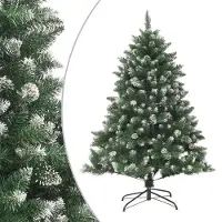 Prolenta Maison Exclusive - Kunstkerstboom met standaard, 150 cm, PVC