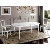 AEA Möbel Einrichtung Gruppe Tisch + 4 Stuhl Set 5tlg. Esstisch Garnitur Esszimmer
