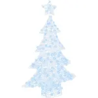 Syfax Kerstboom met 100 LED Koudwit 120 cm Acryl