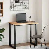 Prolenta Maison Exclusive - Bureaublad, onbehandeld, 80x60x2 cm, massief acaciahout