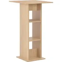 Syfax Bartafel 60x60x110 cm eikenkleurig