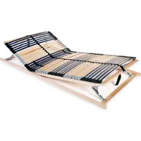 Prolenta Maison Exclusive - Lattenbodem met 42 lamellen, 7 zones, 120x200 cm