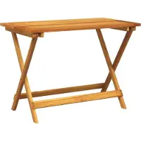 Syfax Tuintafel inklapbaar 90x52,5x65 cm massief acaciahout