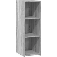 Syfax Dressoir 30x41x93 cm bewerkt hout grijs sonoma eikenkleurig