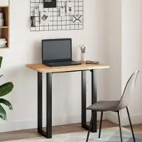 Prolenta Maison Exclusive - Bureaublad, onbehandeld, 80x50x2 cm, massief acaciahout
