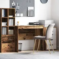 Prolenta Maison Exclusive - Bureau van gerecycled hout, 90 x 50 x 76 cm
