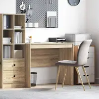 Prolenta Maison Exclusive - Bureau, Sonoma-eikenhout, 90 x 50 x 76 cm