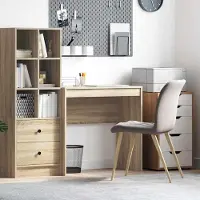 Prolenta Maison Exclusive - Bureau, Sonoma-eikenhout, 80 x 40 x 76 cm