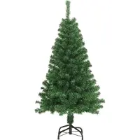 Prolenta Maison Exclusive - Kunstkerstboom met dikke takken, groen, 150 cm, PVC