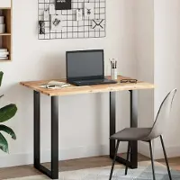 Prolenta Maison Exclusive - Bureaublad, onbehandeld, 120x70x2 cm, massief acaciahout