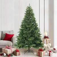Prolenta Maison Exclusive - Kunstkerstboom, inklapbaar met voet, groen, 210 cm
