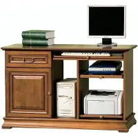 AEA Klassieke bureau- en kantoormeubels, bureau, kantoor, chef-bureau, massief hout, model SE-S3