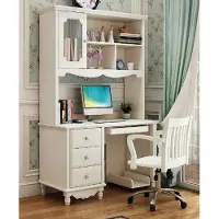 AEA Landhaus Schreibtisch Sessel Bürotisch PC Tisch Schreibtische 2tlg. Tische