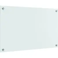 Syfax Keukenachterwand Melk 80 x 50 cm gehard glas