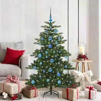 Prolenta Maison Exclusive - Kunstkerstboom, inklapbaar, groen, 150 cm, PVC en staal