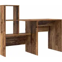 Syfax Bureau met plank Oud Hout 131,5 x 50 x 106,5 cm Bewerkt hout