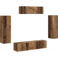 Syfax TV-kast 5 pcs Oudhout