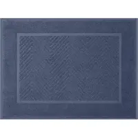 Eurofirany Badkamerkleed Katoen 50x70 cm - Zwart-Wit Zigzag Patroon