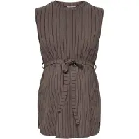 ONLY Maternity Blouse 'OLMPetris' bruin / zwart