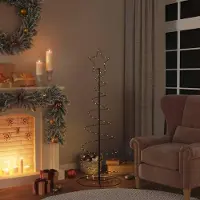 Prolenta Maison Exclusive - LED kerstboom, 100 LED's, warm wit licht, 150 cm