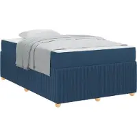 Syfax Bedframe Blauw 120 x 200 cm Stof
