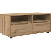 Syfax TV-kast 100 x 48 x 43 cm Artisan Eiken Bewerkt hout
