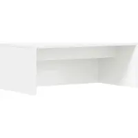 Syfax Wandbureau Wandgemonteerd Wit 80 x 45 x 30 cm Bewerkt hout