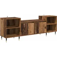 Syfax TV-kast Oud Hout 160 x 35 x 55 cm Bewerkt hout
