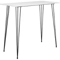 vidaXL 7-delige Barset wit