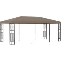 Syfax Prieel 6x3 m stof taupe