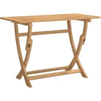 Syfax Tuintafel inklapbaar 110x55x75 cm massief acaciahout