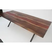 AEA Epoxidharz Esstisch River Table Massiv Tische 240x100 Flusstisch Echtes Holz