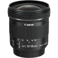 Canon EF-S 10-18mm 4.5-5.6 IS STM | Zwart