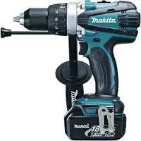 Makita Klopboormachine - - DHP458RTJ - 13 mm - 2x5ah 18 V Li-ion