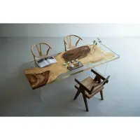 AEA Epoxidharz Esstisch River Table Massiv Tische 200x90 Flusstisch Echtes Holz