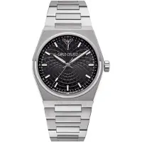 Carlo colucci Analoog horloge zwart / zilver