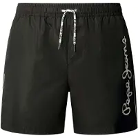 Pepe Jeans Zwemshorts lichtgrijs / zwart