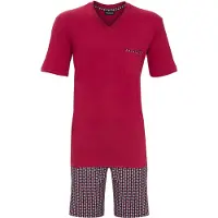 Ringella Rode heren shortama katoen | Maat 54
