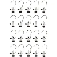 INF Hanger met clip RVS 20-pack