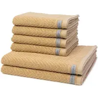Ross Dames en Heren 4 X handdoek 2 X douchehanddoek - in set Smart