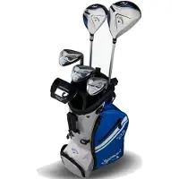 Callaway XJ2 Blauw Wit 10-Delige Junior Golfset 2026 | Standbag (Unisex 6-9 Jaar)