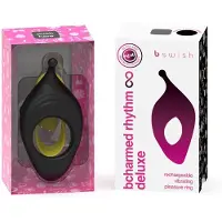 Charmed Bswish - Bcharmed Rhythm Infinite Deluxe Koppelvibrator - Zwart