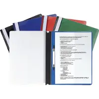 Exacompta 20x Snelhechtmap PVC Premium kwaliteit - A4 - Geassorteerd - 439900B