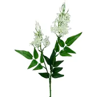 Viana Bloeiende tak Phlox kunstbloemen wit 78cm 3st