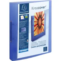 Exacompta Kreacover 30 mm Presentatieringband PP (Polypropeen) A4 2 Ringen Kleurenassortiment 54769E 15 Stuks
